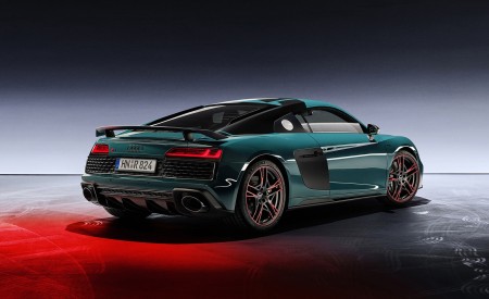 2021 Audi R8 Green Hell (Color: Tioman Green) Rear Three-Quarter Wallpapers 450x275 (23)