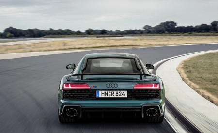 2021 Audi R8 Green Hell (Color: Tioman Green) Rear Wallpapers 450x275 (8)