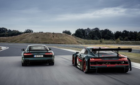 2021 Audi R8 Green Hell (Color: Tioman Green) and R8 LMS Wallpapers 450x275 (14)