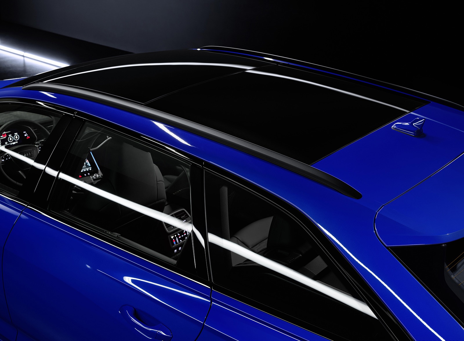 2021 Audi RS 6 Avant RS Tribute Edition (Color: Nogaro Blue) Panoramic Roof Wallpapers (6)