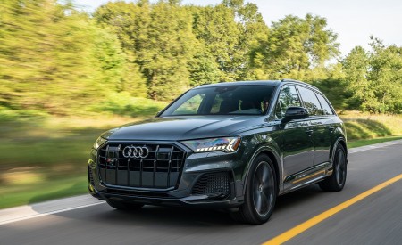2021 Audi SQ7 (US-Spec) Front Three-Quarter Wallpapers  450x275 (5)
