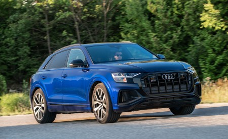 2021 Audi SQ8 (US-Spec) Front Three-Quarter Wallpapers  450x275 (5)