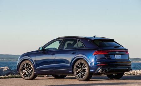 2021 Audi SQ8 (US-Spec) Rear Three-Quarter Wallpapers  450x275 (8)