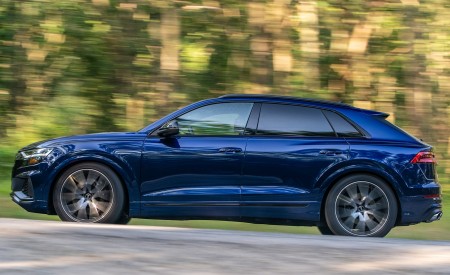 2021 Audi SQ8 (US-Spec) Side Wallpapers 450x275 (4)
