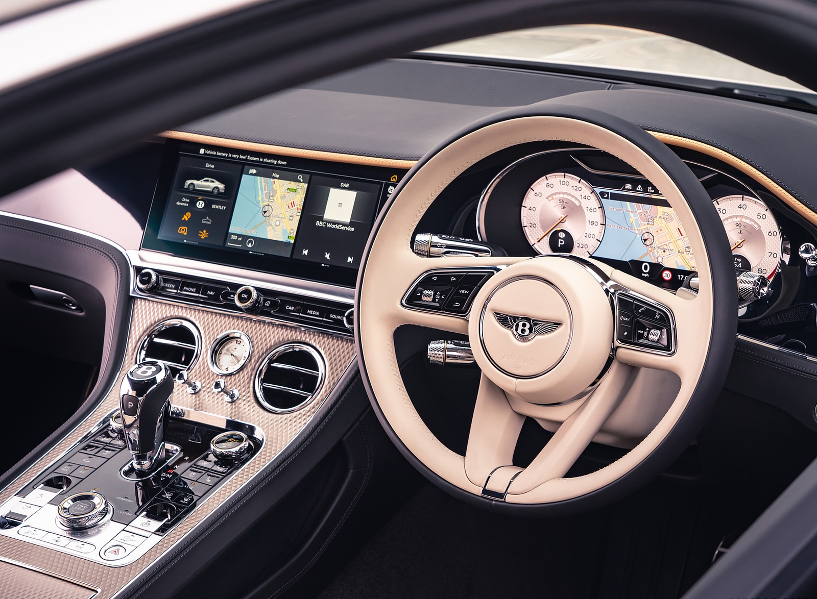 2021 Bentley Continental GT Mulliner Interior Wallpapers (12)