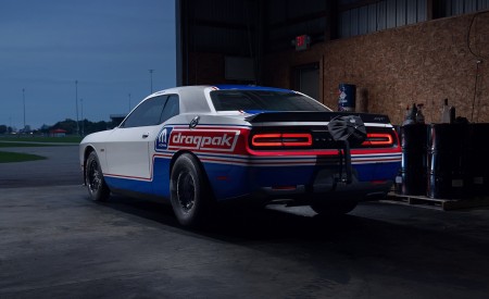 2021 Dodge Challenger Mopar Drag Pak Rear Three-Quarter Wallpapers 450x275 (15)