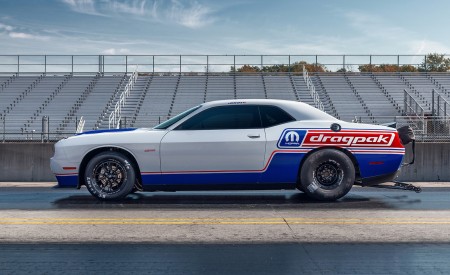 2021 Dodge Challenger Mopar Drag Pak Side Wallpapers 450x275 (12)