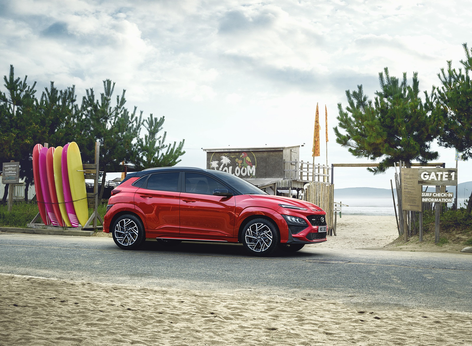 2021 Hyundai Kona N Line Front Three-Quarter Wallpapers  (4)