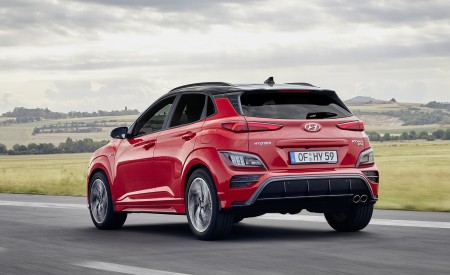 2021 Hyundai Kona N Line Rear Three-Quarter Wallpapers 450x275 (3)