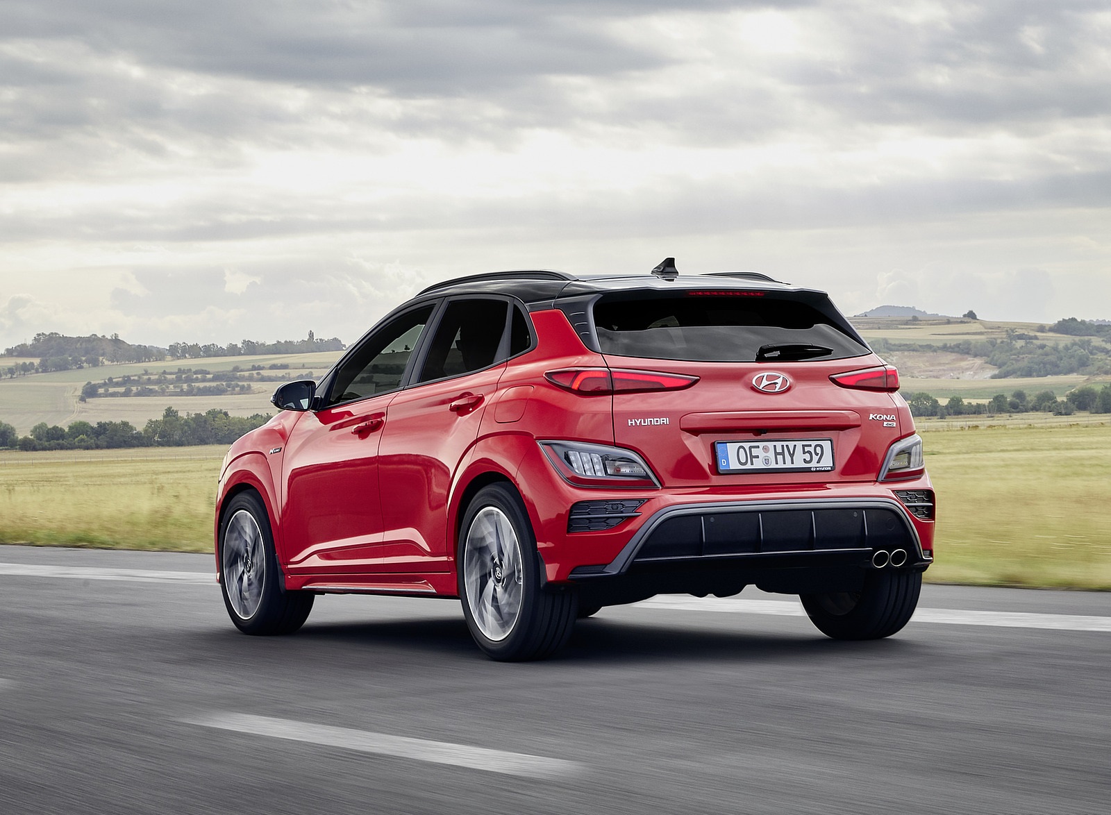 2021 Hyundai Kona N Line Rear Three-Quarter Wallpapers (3)