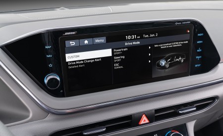2021 Hyundai Sonata N Line Central Console Wallpapers  450x275 (106)