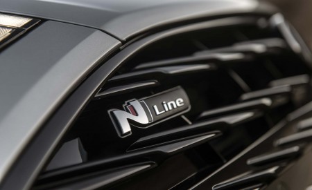 2021 Hyundai Sonata N Line (Color: Silver Pearl) Grill Wallpapers 450x275 (12)