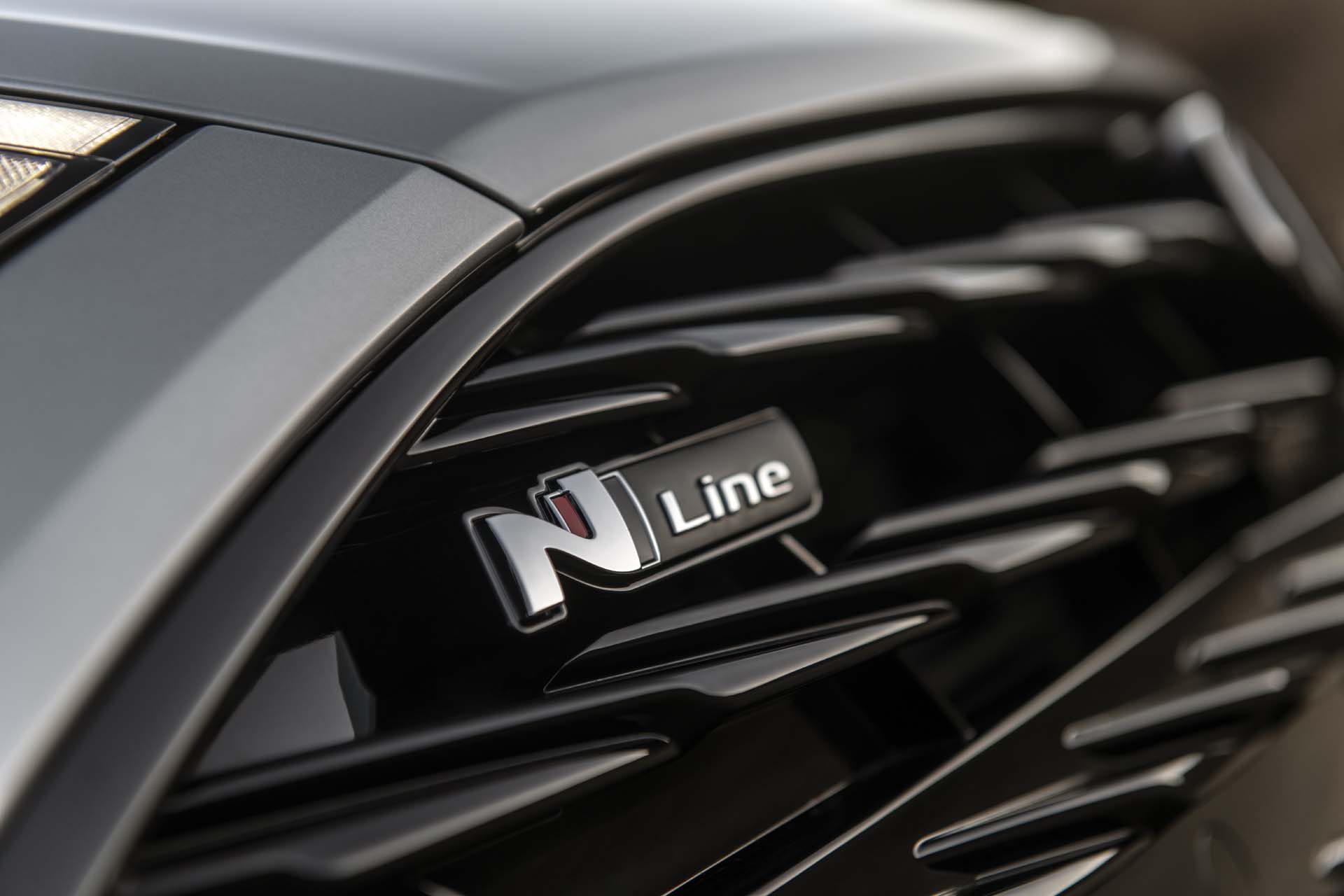 2021 Hyundai Sonata N Line (Color: Silver Pearl) Grill Wallpapers (12)