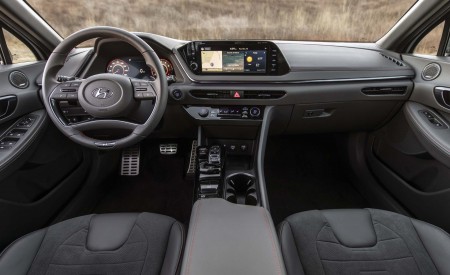 2021 Hyundai Sonata N Line (Color: Silver Pearl) Interior Cockpit Wallpapers 450x275 (39)