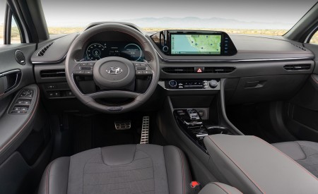 2021 Hyundai Sonata N Line Interior Cockpit Wallpapers 450x275 (78)
