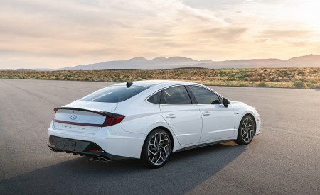 2021 Hyundai Sonata N Line Rear Three-Quarter Wallpapers  450x275 (58)
