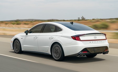 2021 Hyundai Sonata N Line Rear Three-Quarter Wallpapers 450x275 (54)
