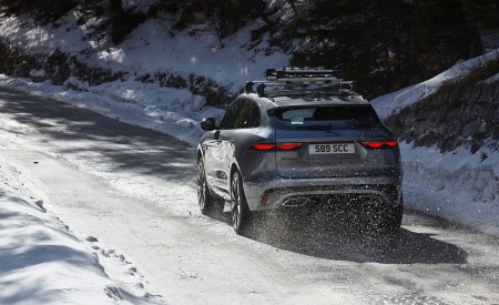 2021 Jaguar F-PACE Rear Three-Quarter Wallpapers  450x275 (23)