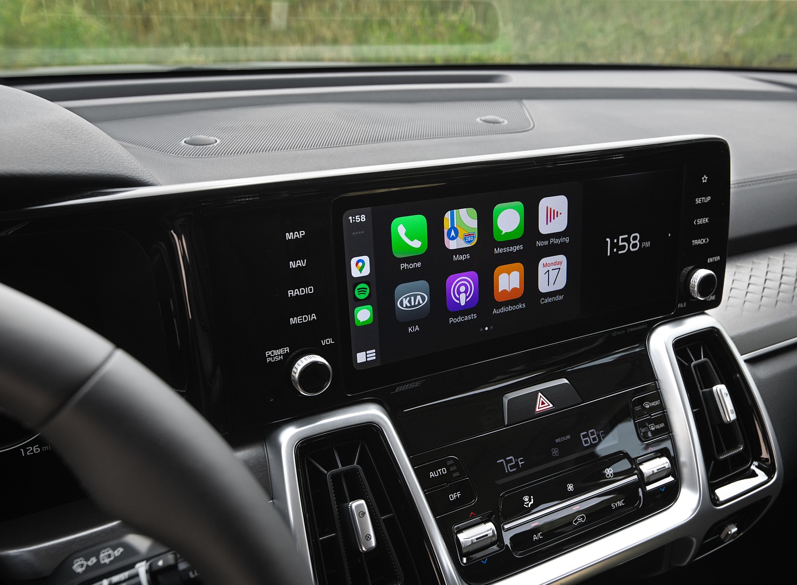 2021 Kia Sorento SX Central Console Wallpapers #10 of 13