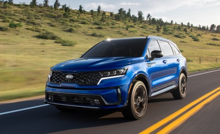2021 Kia Sorento SX Front Three-Quarter Wallpapers 450x275 (1)