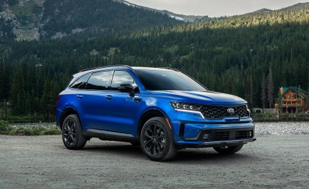 2021 Kia Sorento SX Front Three-Quarter Wallpapers 450x275 (4)