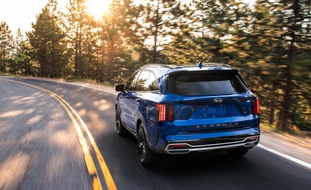 2021 Kia Sorento SX Rear Three-Quarter Wallpapers 450x275 (2)
