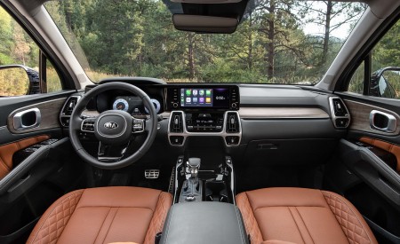 2021 Kia Sorento X-Line Interior Cockpit Wallpapers 450x275 (14)