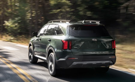 2021 Kia Sorento X-Line Rear Three-Quarter Wallpapers 450x275 (5)
