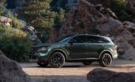 2021 Kia Sorento X-Line Side Wallpapers 450x275 (8)