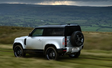 2021 Land Rover Defender 90 Rear Three-Quarter Wallpapers 450x275 (12)