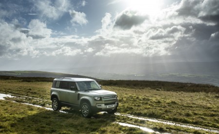 2021 Land Rover Defender Plug-In Hybrid Front Three-Quarter Wallpapers 450x275 (8)