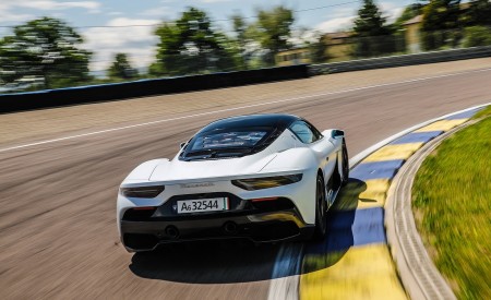 2021 Maserati MC20 (Color: Bianco Audace) Rear Wallpapers  450x275 (68)