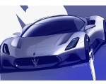 2021 Maserati MC20 Design Sketch Wallpapers 150x120