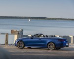 2021 Mercedes-AMG E 53 4MATIC+ Cabriolet (Color: Magno Brilliant Blue) Side Wallpapers  150x120