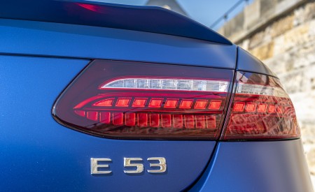 2021 Mercedes-AMG E 53 4MATIC+ Cabriolet (Color: Magno Brilliant Blue) Tail Light Wallpapers 450x275 (114)