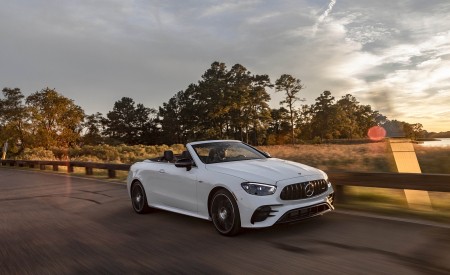 2021 Mercedes-AMG E 53 Cabriolet (US-Spec) Front Three-Quarter Wallpapers 450x275 (8)