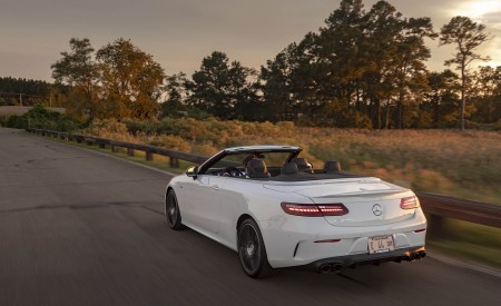 2021 Mercedes-AMG E 53 Cabriolet (US-Spec) Rear Three-Quarter Wallpapers 450x275 (14)