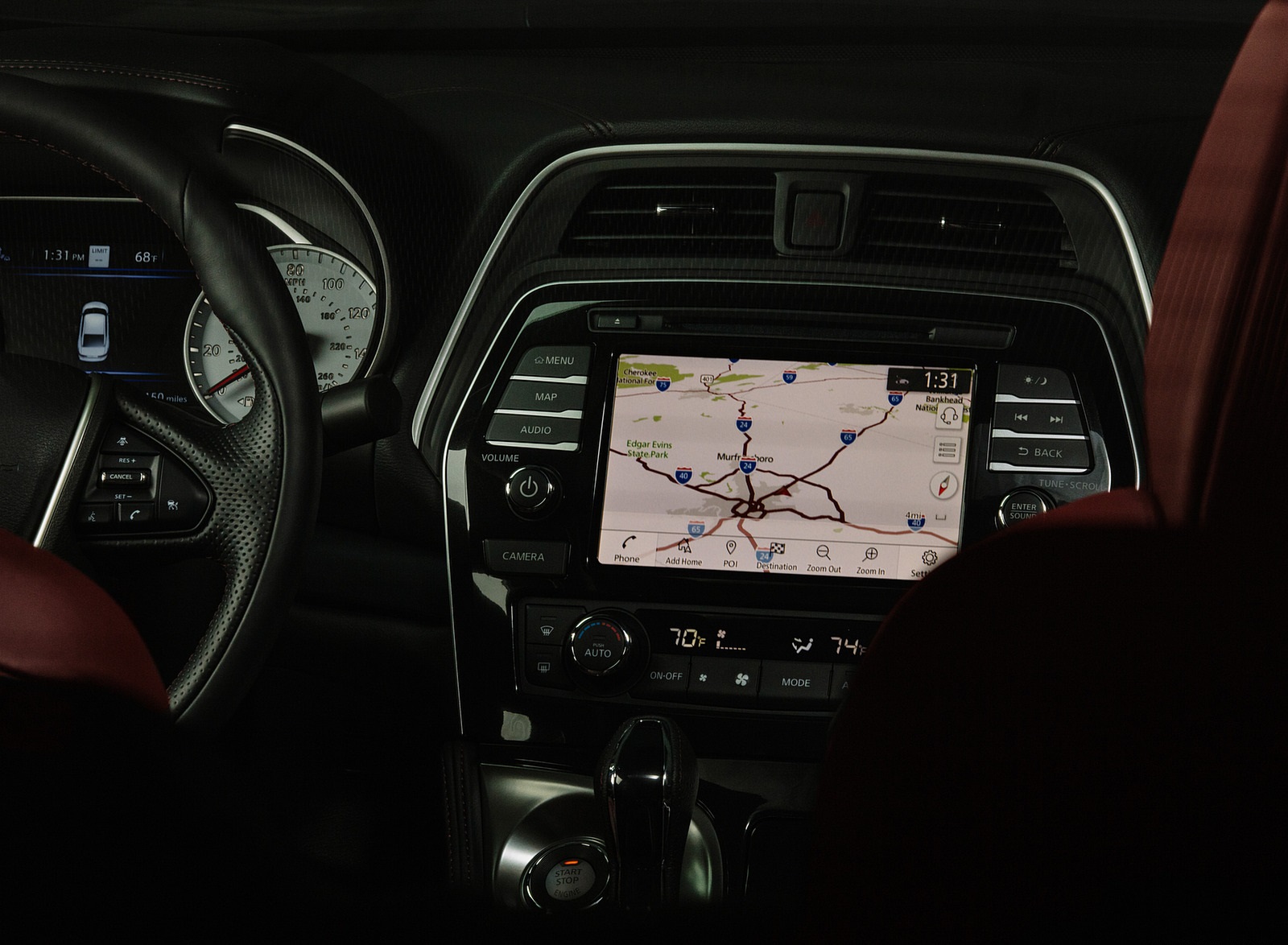 2021 Nissan Maxima 40th Anniversary Edition Central Console Wallpapers (15)