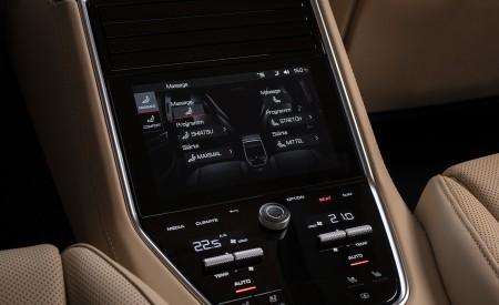 2021 Porsche Panamera 4 (Color: Truffle Brown Metallic) Central Console Wallpapers 450x275 (33)