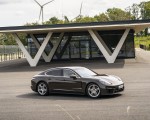 2021 Porsche Panamera 4 (Color: Truffle Brown Metallic) Front Three-Quarter Wallpapers  150x120 (7)
