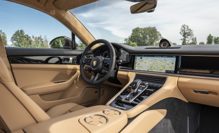 2021 Porsche Panamera 4 (Color: Truffle Brown Metallic) Interior Wallpapers 450x275 (30)