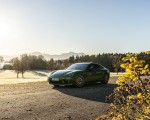 2021 Porsche Panamera 4S (Color: Mamba Green Metallic) Front Three-Quarter Wallpapers 150x120