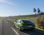 2021 Porsche Panamera 4S (Color: Mamba Green Metallic) Rear Three-Quarter Wallpapers 150x120