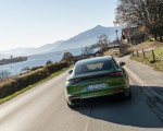 2021 Porsche Panamera 4S (Color: Mamba Green Metallic) Rear Wallpapers 150x120
