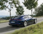 2021 Porsche Panamera 4S E-Hybrid (Color: Gentian Blue Metallic) Rear Three-Quarter Wallpapers 150x120
