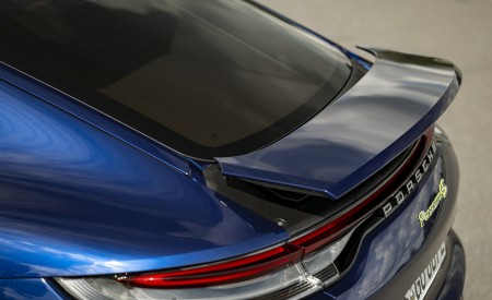 2021 Porsche Panamera 4S E-Hybrid (Color: Gentian Blue Metallic) Spoiler Wallpapers 450x275 (96)