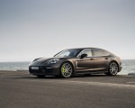 2021 Porsche Panamera 4S E-Hybrid (Color: Truffle Brown Metallic) Front Three-Quarter Wallpapers 150x120 (17)
