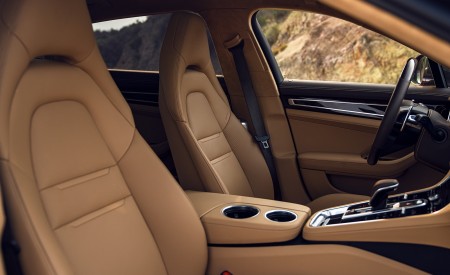 2021 Porsche Panamera 4S E-Hybrid (Color: Truffle Brown Metallic) Interior Front Seats Wallpapers 450x275 (35)