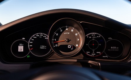 2021 Porsche Panamera GTS (Color: Mamba Green) Digital Instrument Cluster Wallpapers 450x275 (110)