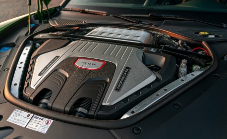 2021 Porsche Panamera GTS (Color: Mamba Green) Engine Wallpapers 450x275 (107)